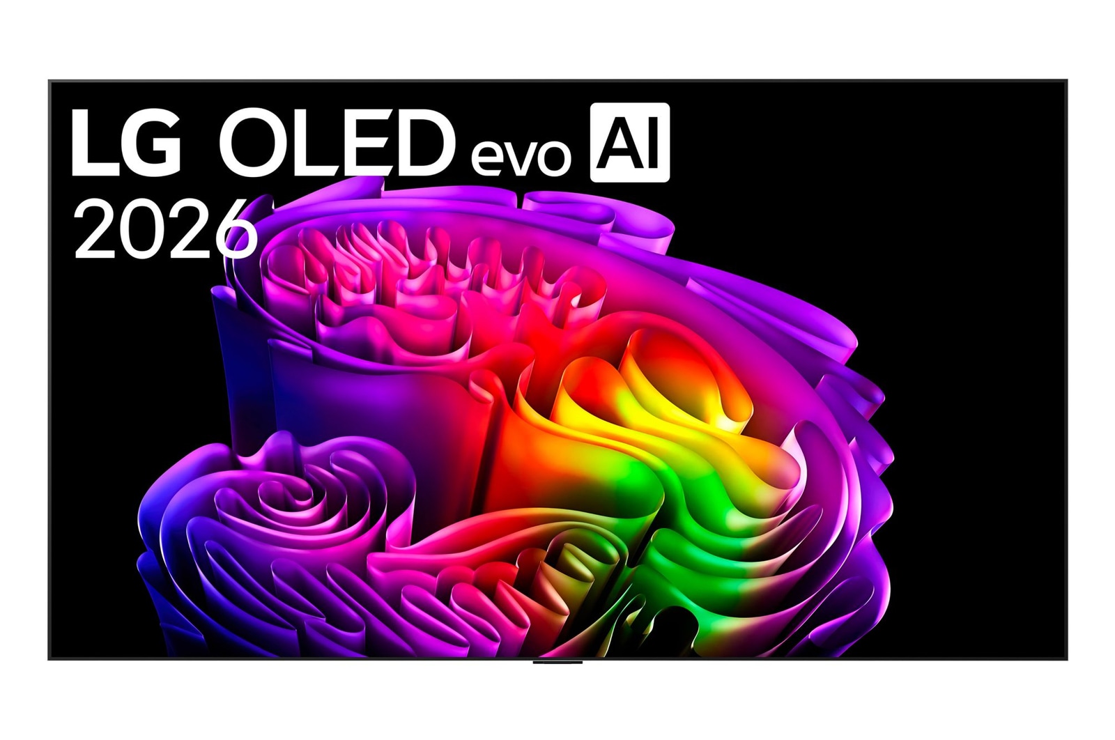 Foto frontale TV OLED77G64LW 2026